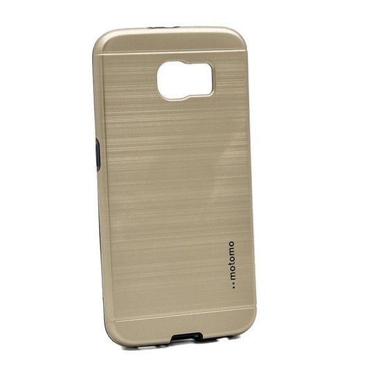 Husa Samsung Galaxy S6 Edge Motomo V5 Auriu-1
