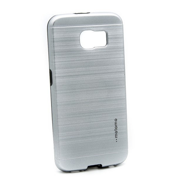 Husa Samsung Galaxy S6 Motomo V5 Argintiu-2