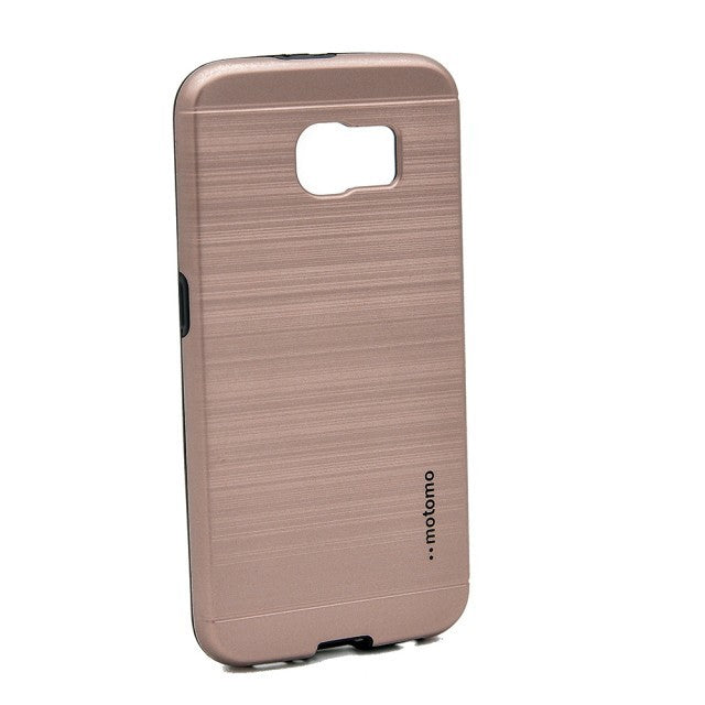 Husa Samsung Galaxy S6 Motomo V5 Roz-Auriu-2