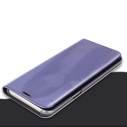 Husa Samsung Galaxy S7 Edge Flip Cover Oglinda Albastru-3