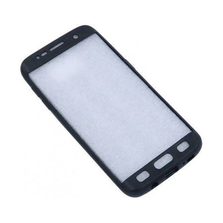 Husa Samsung Galaxy S7 Edge Full Silicone 360 Negru-4