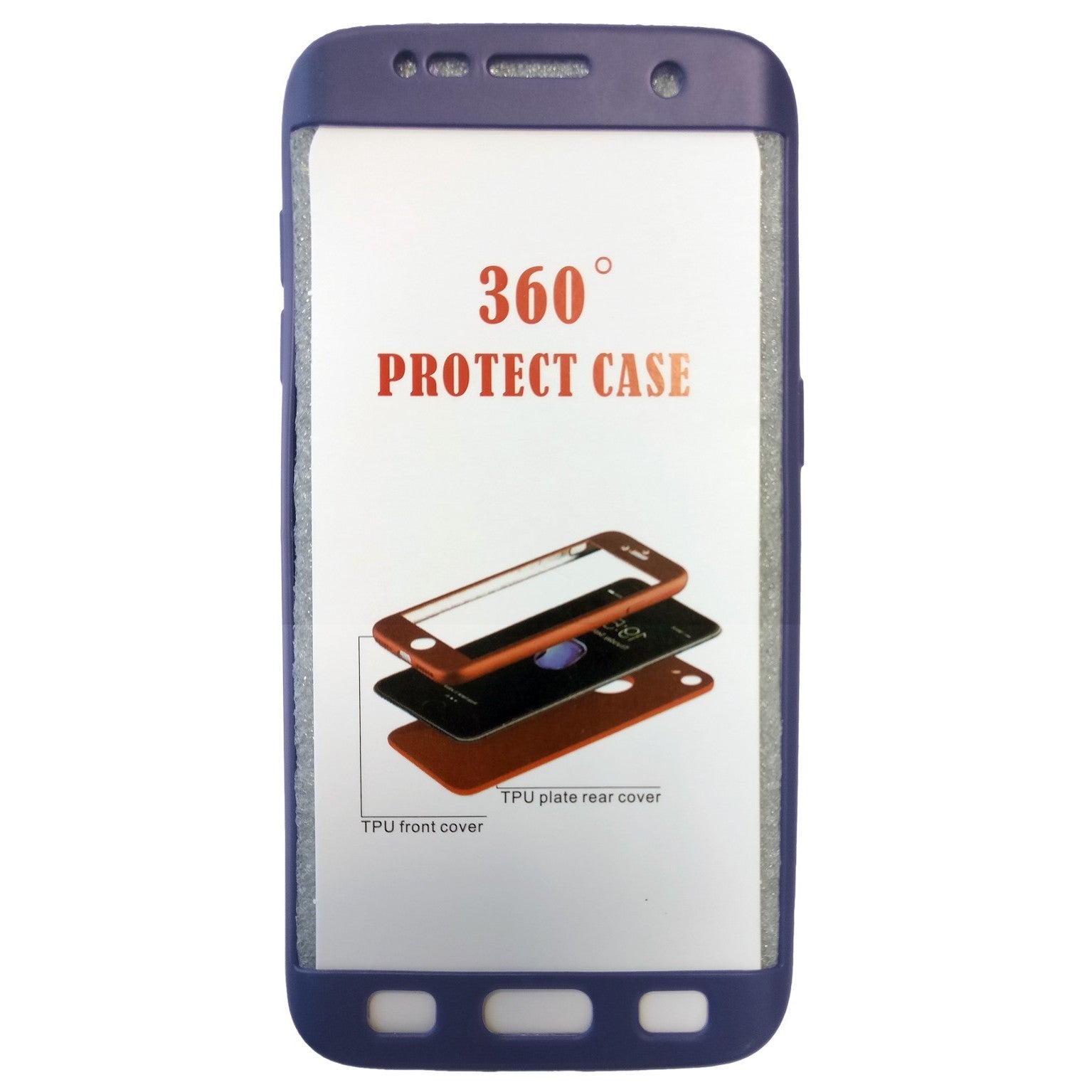 Husa Samsung Galaxy S7 Edge Full Silicone Albastru-2