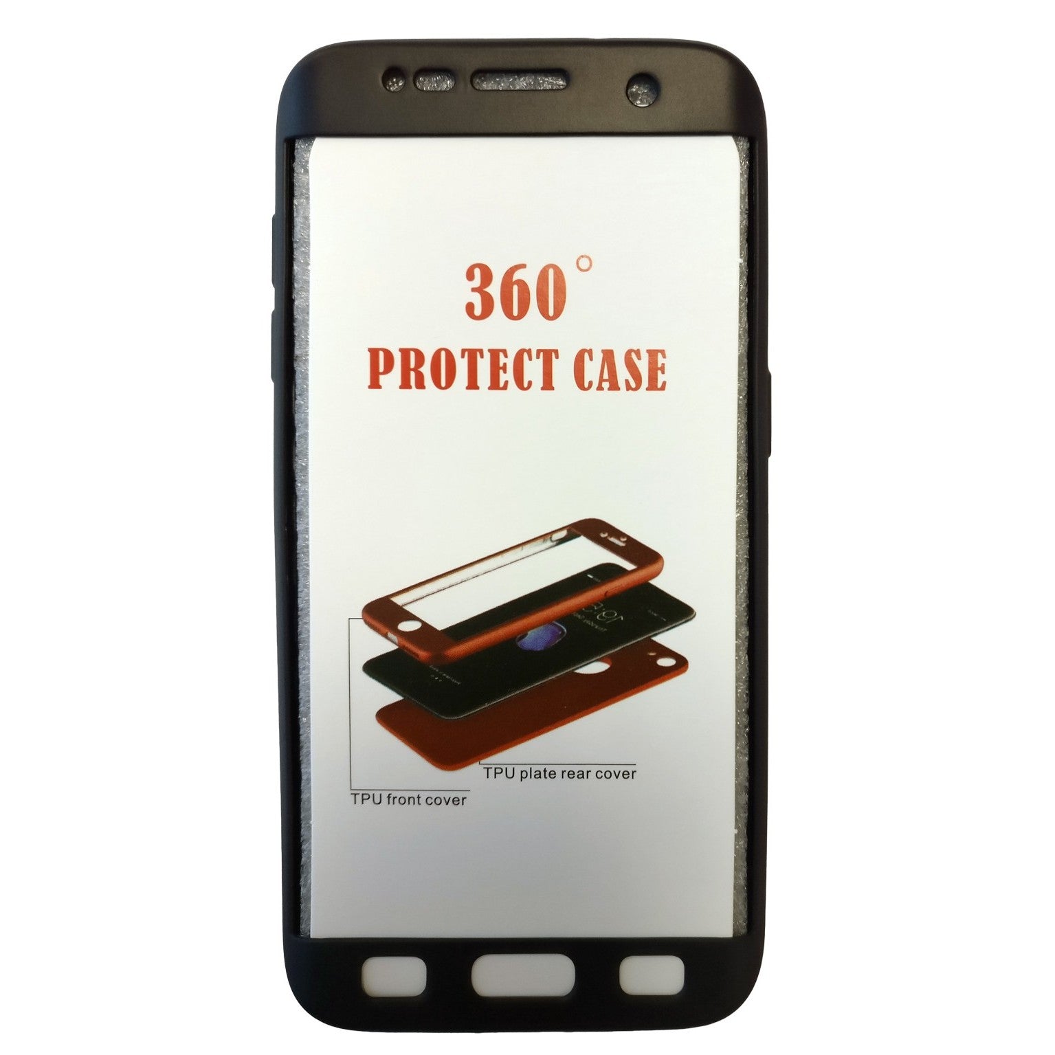 Husa Samsung Galaxy S7 Edge Full Silicone Negru-3