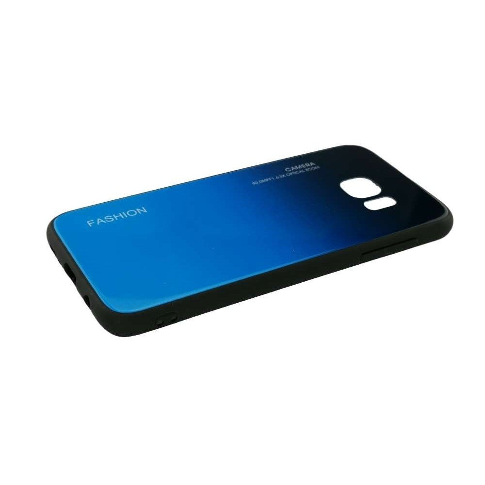 Husa Samsung Galaxy S7 Edge Hybrid Back Degrade, Albastru-2
