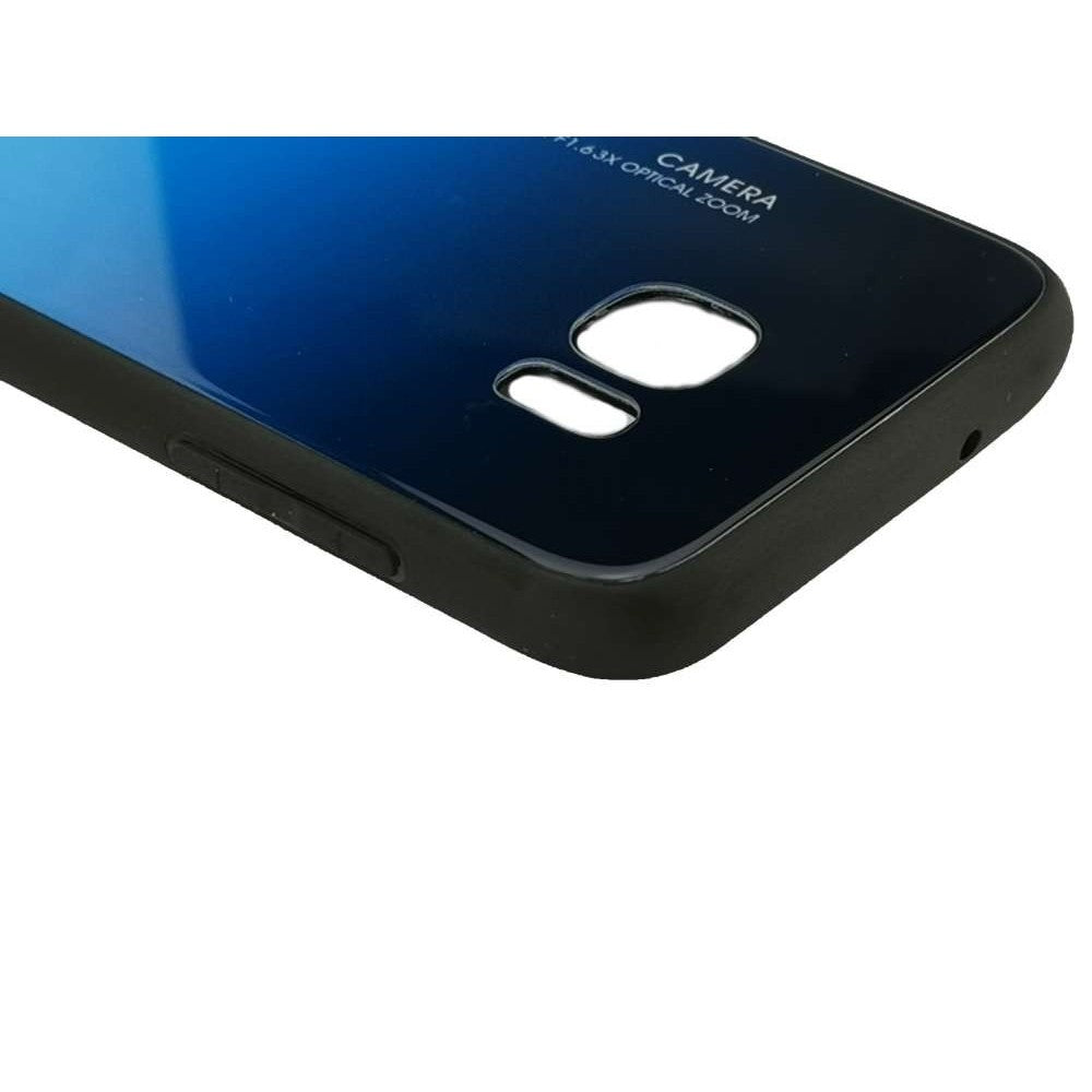 Husa Samsung Galaxy S7 Edge Hybrid Back Degrade, Albastru-4