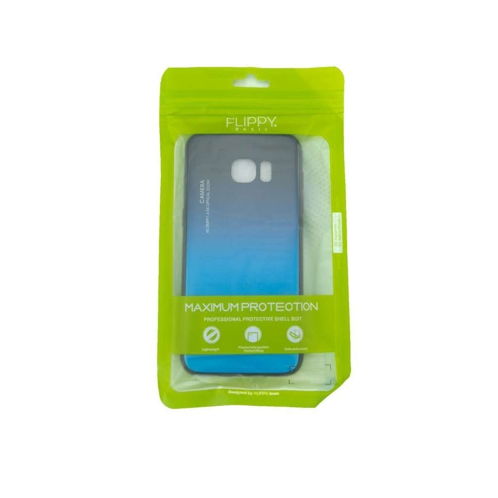 Husa Samsung Galaxy S7 Edge Hybrid Back Degrade, Albastru-5