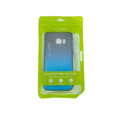 Husa Samsung Galaxy S7 Edge Hybrid Back Degrade, Albastru-5