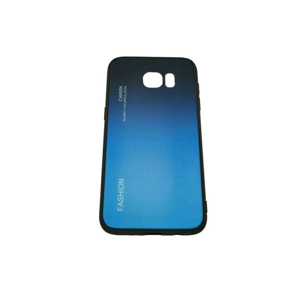 Husa Samsung Galaxy S7 Edge Hybrid Back Degrade, Albastru-0