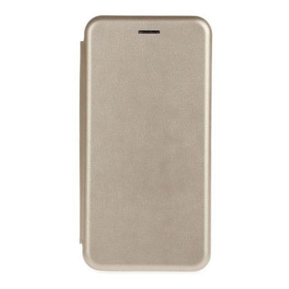 Husa de protectie Flippy compatibila cu Samsung Galaxy S7 Magnet Book Case Auriu-1