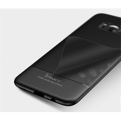 Husa Samsung Galaxy S8 IPAKY Carbon Fiber Negru-4