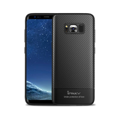 Husa Samsung Galaxy S8 IPAKY Carbon Fiber Negru-11
