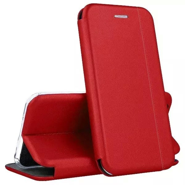 Husa de protectie Flippy compatibila cu Samsung Galaxy S8 Magnet Book Case Rosu-6