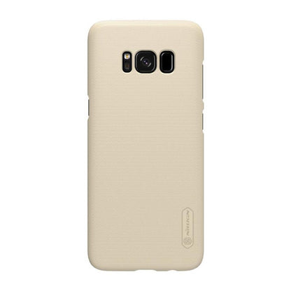 Husa Samsung Galaxy S8 Nillkin Frosted Shield Auriu + Folie de protectie-1