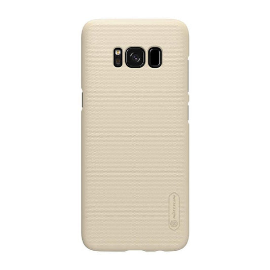 Husa Samsung Galaxy S8 Nillkin Frosted Shield Auriu + Folie de protectie-1