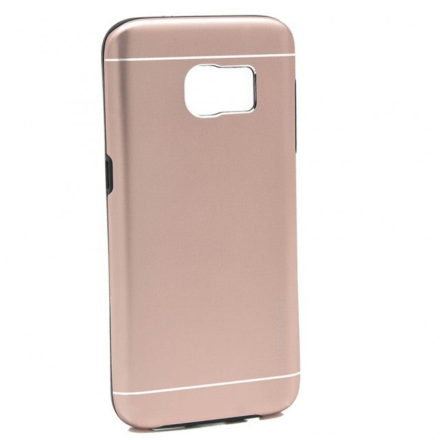 Husa Samsung Galaxy S8 Plus Motomo V2 Roz-Auriu-2