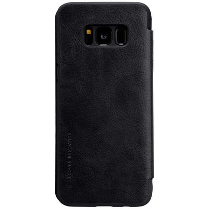 Husa Samsung Galaxy S8 Plus Nillkin Qin tip carte Negru-3