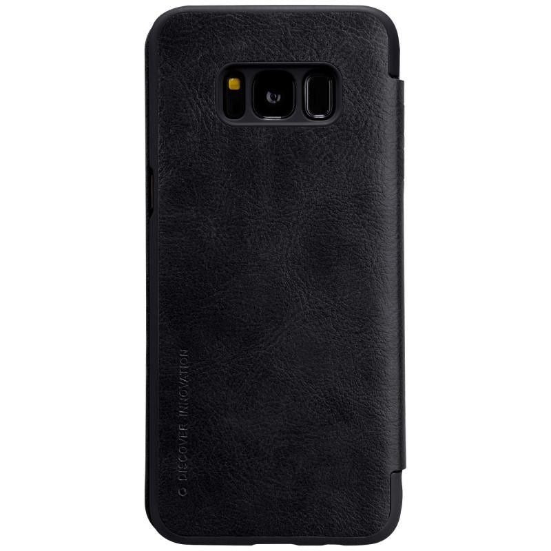Husa Samsung Galaxy S8 Plus Nillkin Qin tip carte Negru-3