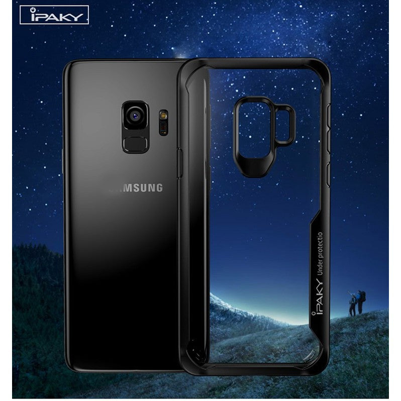 Husa Samsung Galaxy S9 Ipaky Survival TPU Negru-3