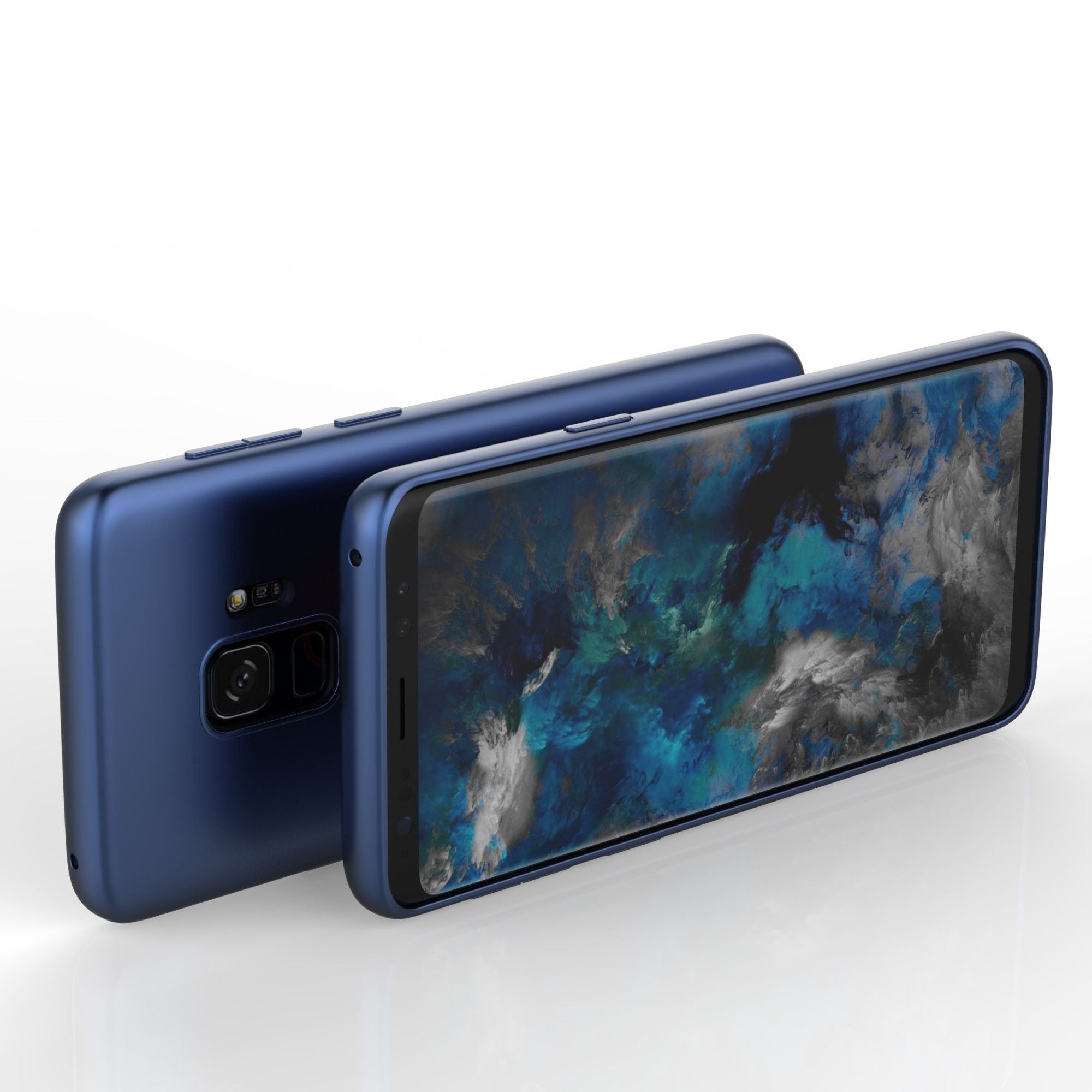 Husa Samsung Galaxy S9 Luxury Case Albastru-2