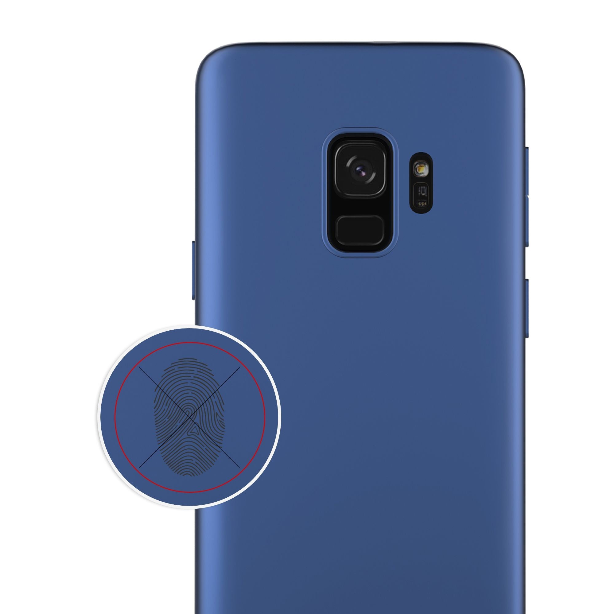 Husa Samsung Galaxy S9 Luxury Case Albastru-6