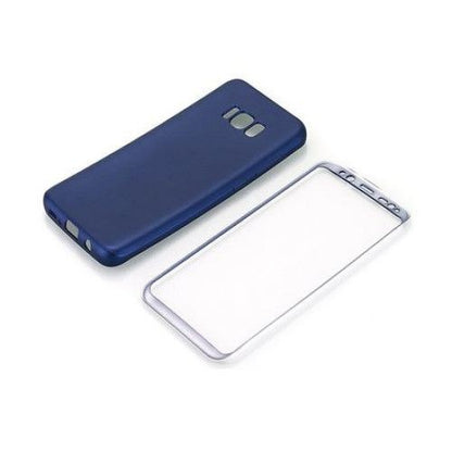 Husa Samsung Galaxy S9 Plus Full Silicone Albastru-2