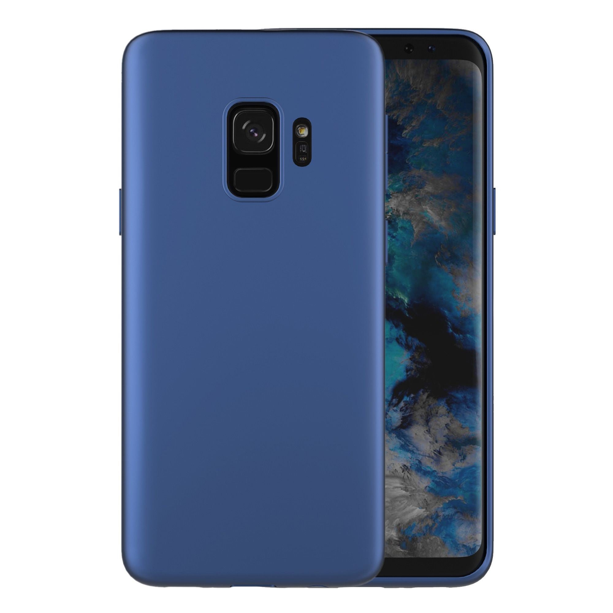 Husa Samsung Galaxy S9 Plus Luxury Case Albastru-0