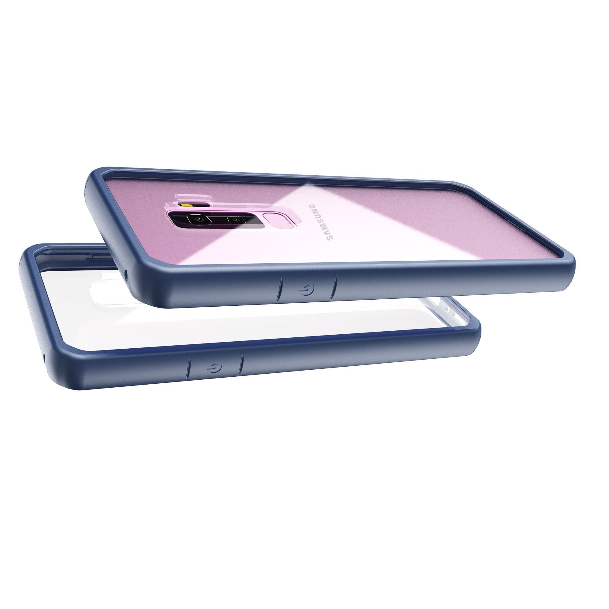 Husa Samsung Galaxy S9 Plus shockproof acrylic Albastru-5