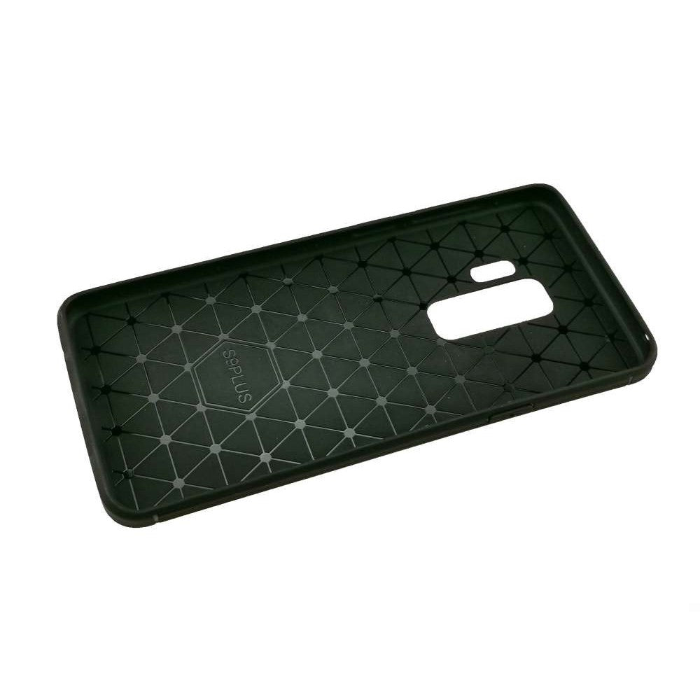 Husa Samsung Galaxy S9 Plus Tpu, carbon, Negru-1