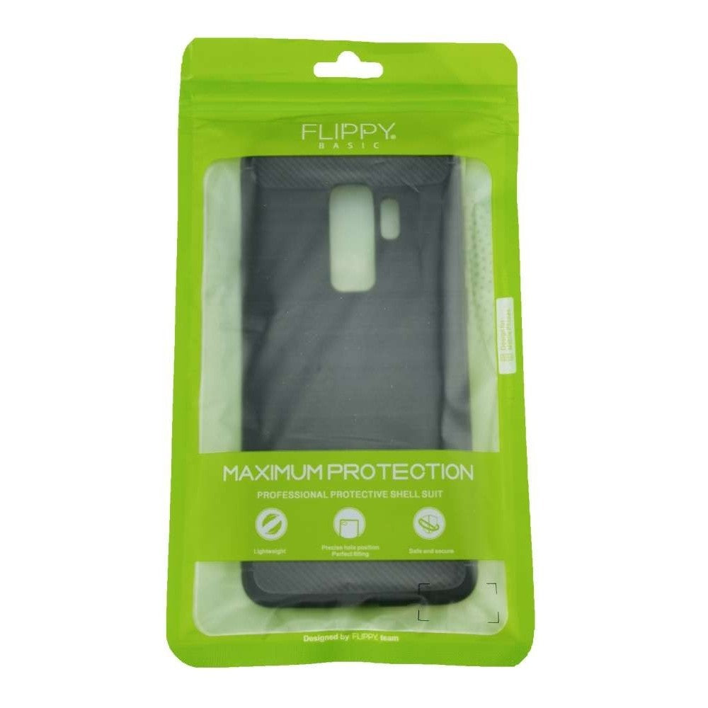 Husa Samsung Galaxy S9 Plus Tpu, carbon, Negru-2