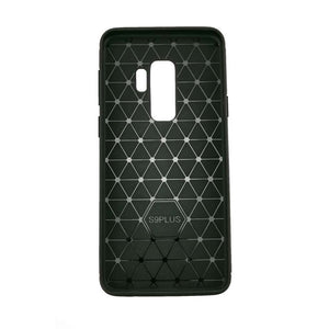 Husa Samsung Galaxy S9 Plus Tpu, carbon, Negru-0