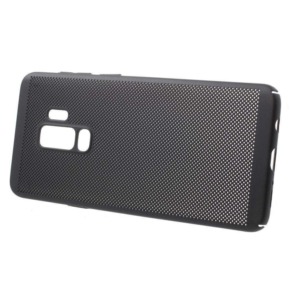 Husa Samsung Galaxy S9 Plus Ultra Slim cu aerisire Negru-3