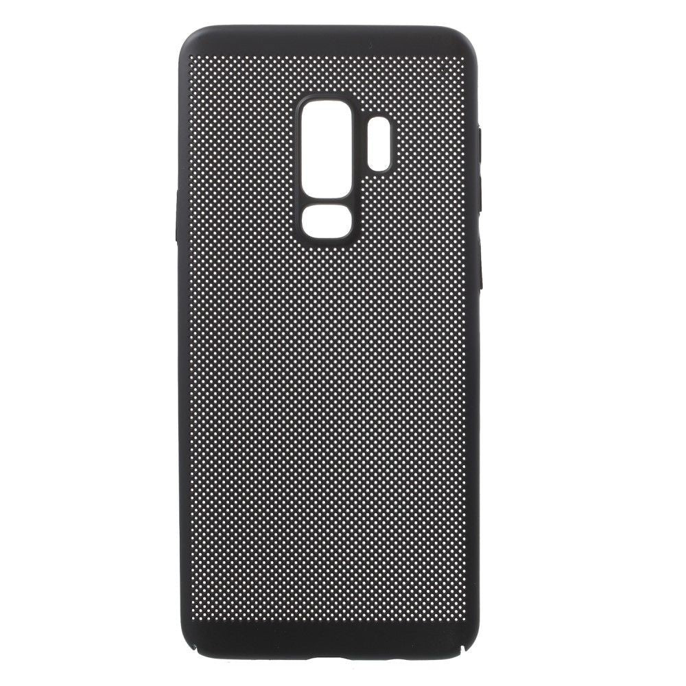 Husa Samsung Galaxy S9 Plus Ultra Slim cu aerisire Negru-0