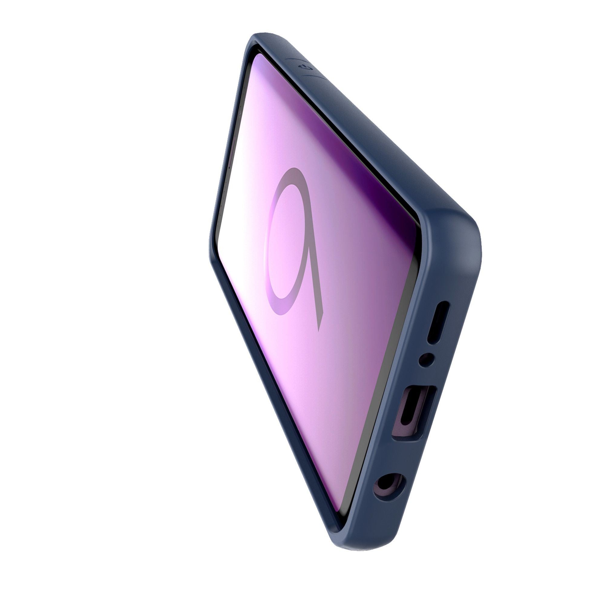 Husa Samsung Galaxy S9 shockproof acrylic Albastru-3