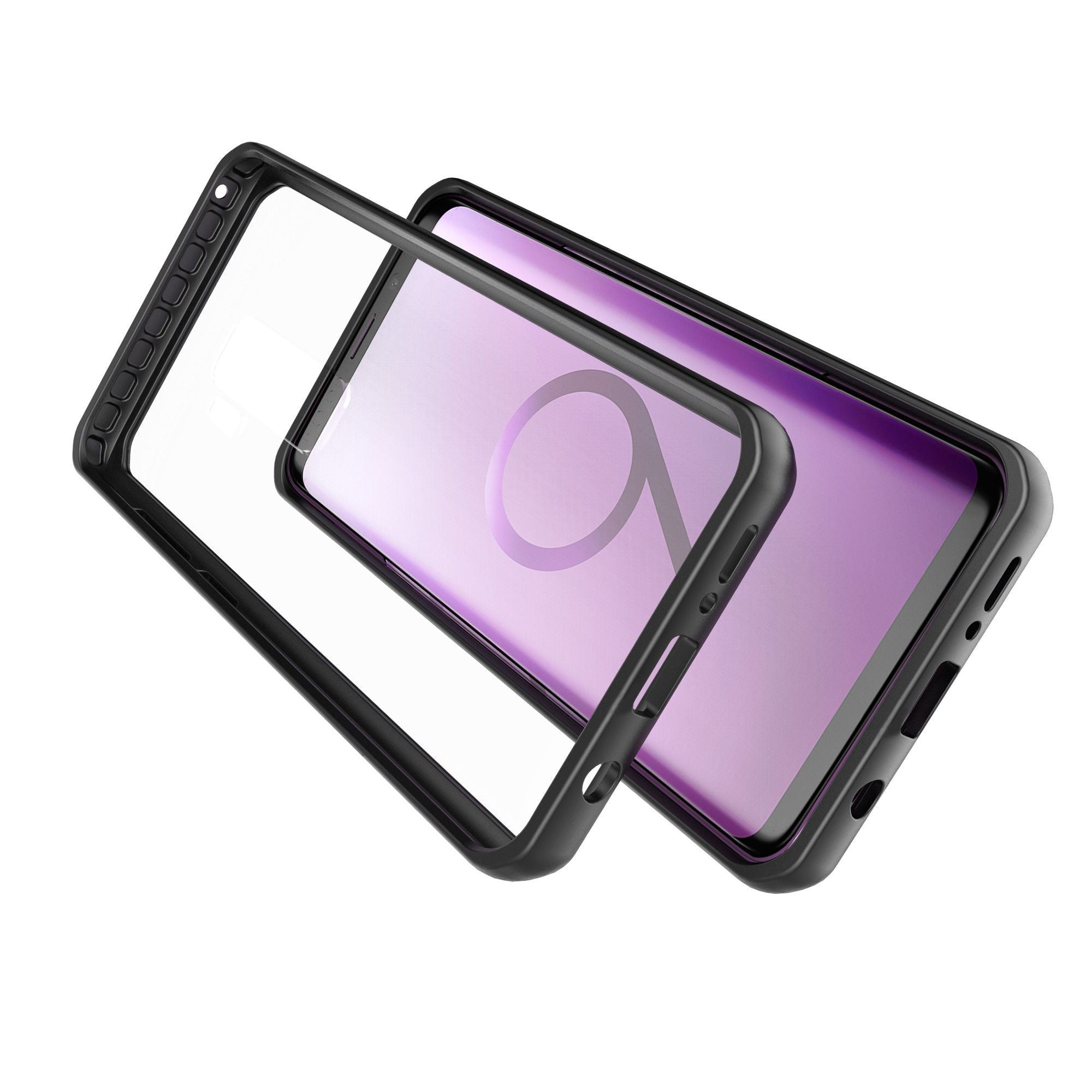 Husa Samsung Galaxy S9 shockproof acrylic Negru-3