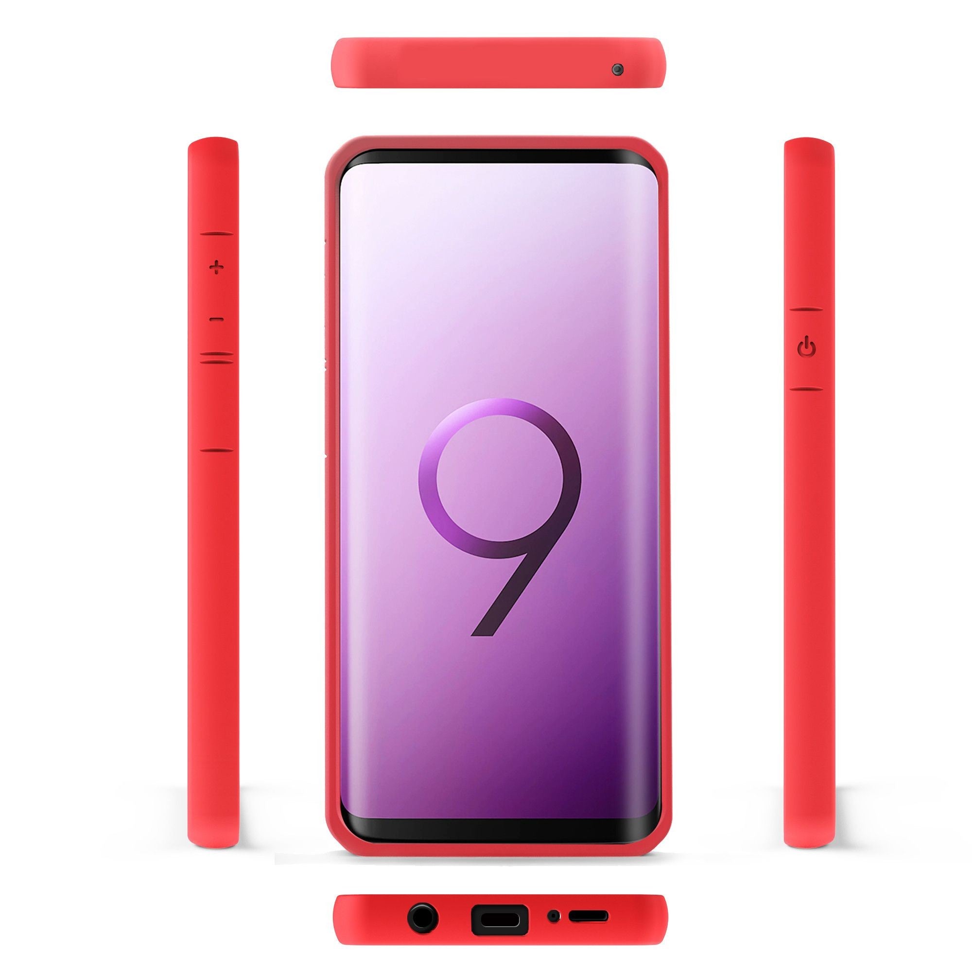 Husa Samsung Galaxy S9 shockproof acrylic Roz-2