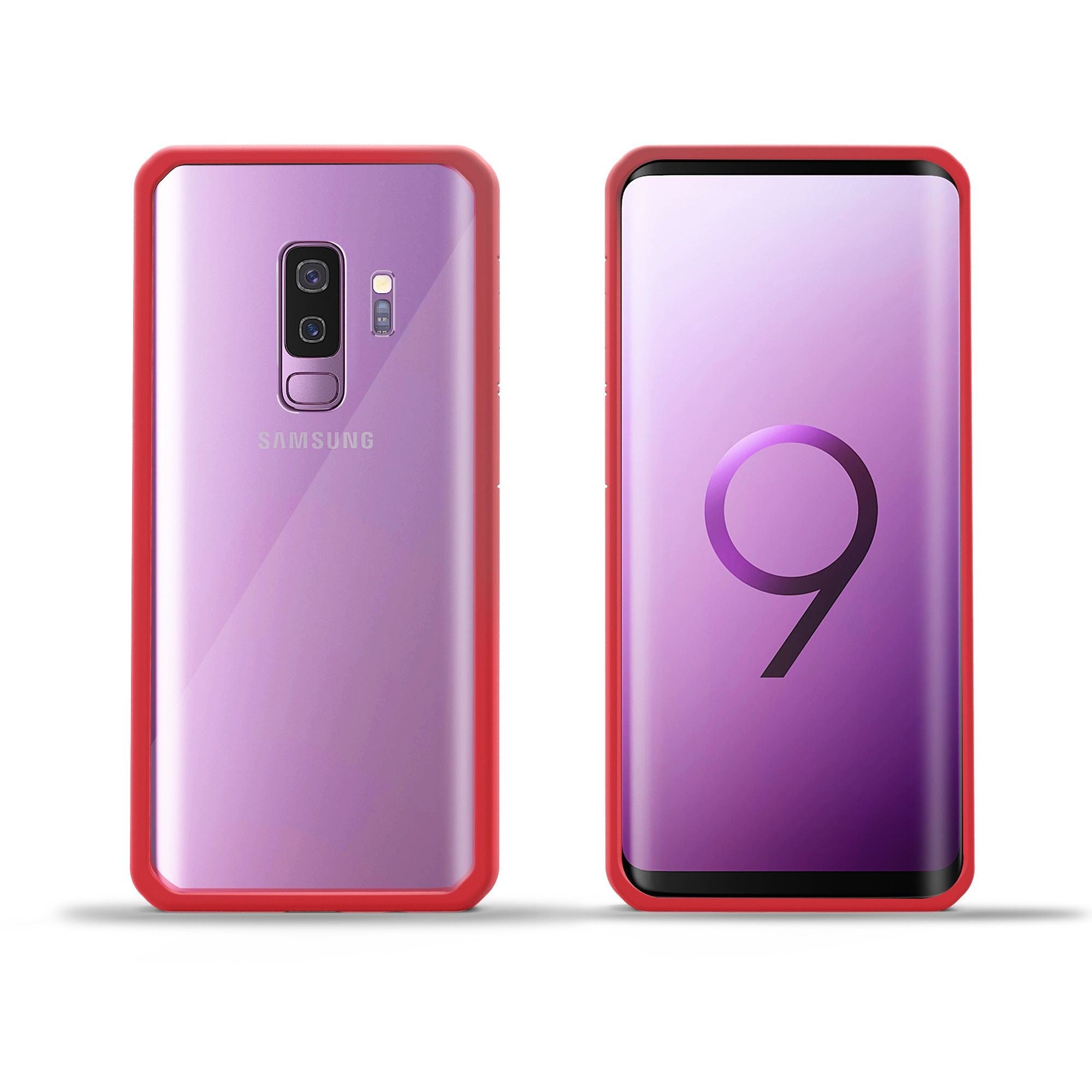 Husa Samsung Galaxy S9 shockproof acrylic Roz-3