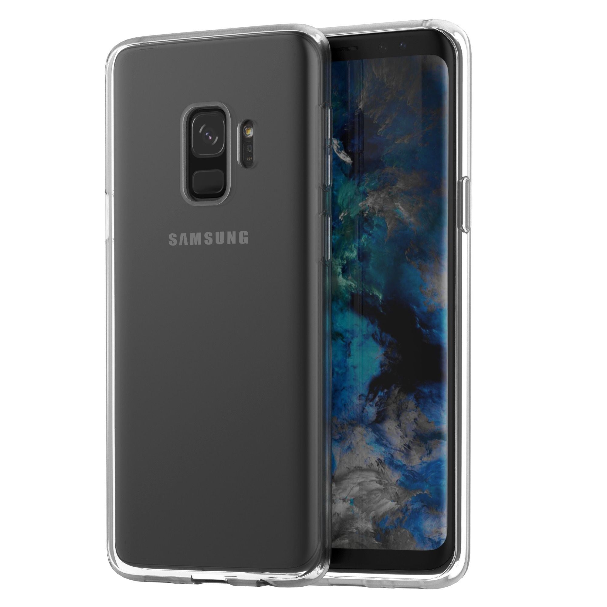 Husa Samsung Galaxy S9 Tpu Antisoc Transparent-0