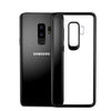 Husa Samsung Galaxy S9 Tpu Transparent cu margini colorate negru-0