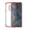 Husa Samsung Galaxy S9 Transparent cu Margini Rosii-0