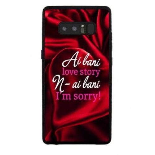 Husa Samsung Note 8 Multicolor Mesaj Bani-0