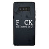 Husa Samsung Note 8 Multicolor Mesaj Fcuk-0