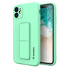 Husa Wozinsky Compatibila Cu iPhone 12 Pro, Cu Stand Metalic Pe Spate- Verde Menta