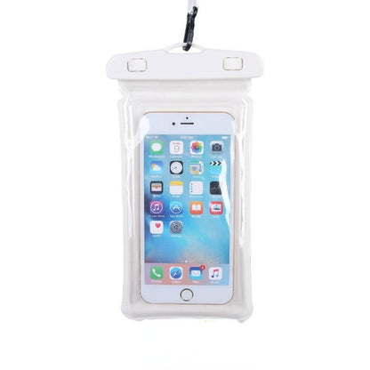 Husa subacvatica Waterproof Flippy, Snowproof, Universala, Senzoriala, cu Snur, pentru telefon sau documente, Alb-0