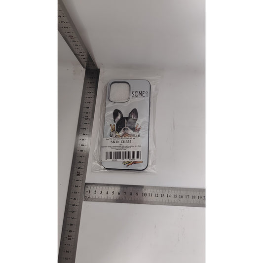 Husa TPU Flippy, Model Catel iPhone 14 Pro Max, Alb-1