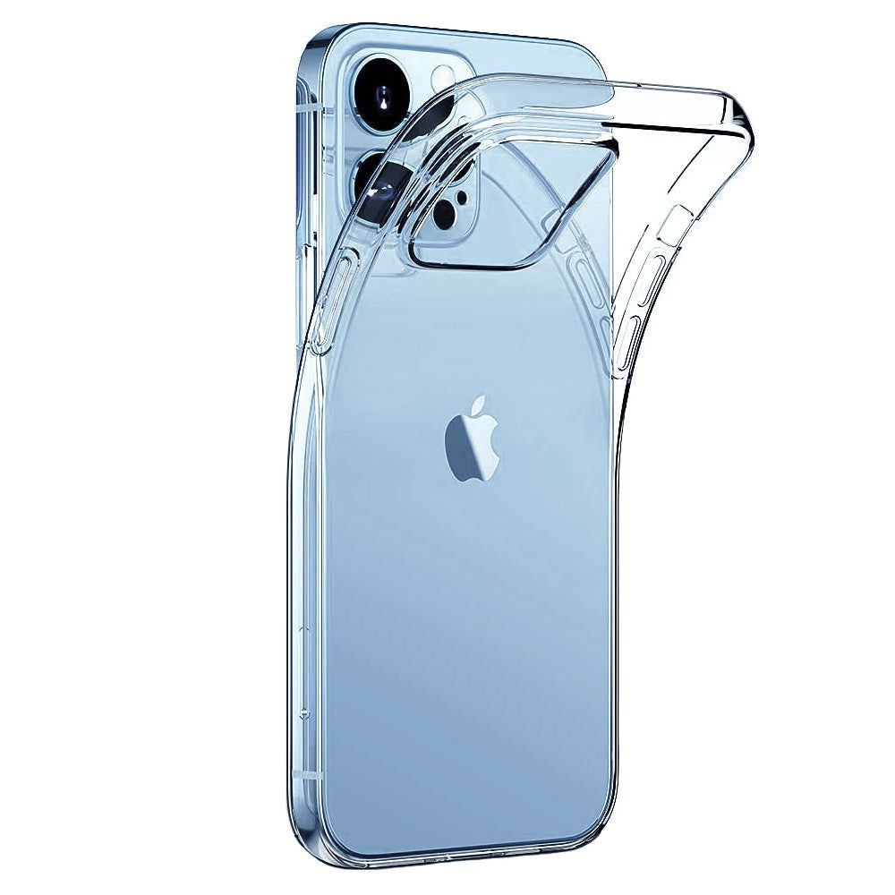 Husa TPU pentru iPhone 14 Plus, Flippy, Silicon, Protectie Antisoc, Transparenta-13