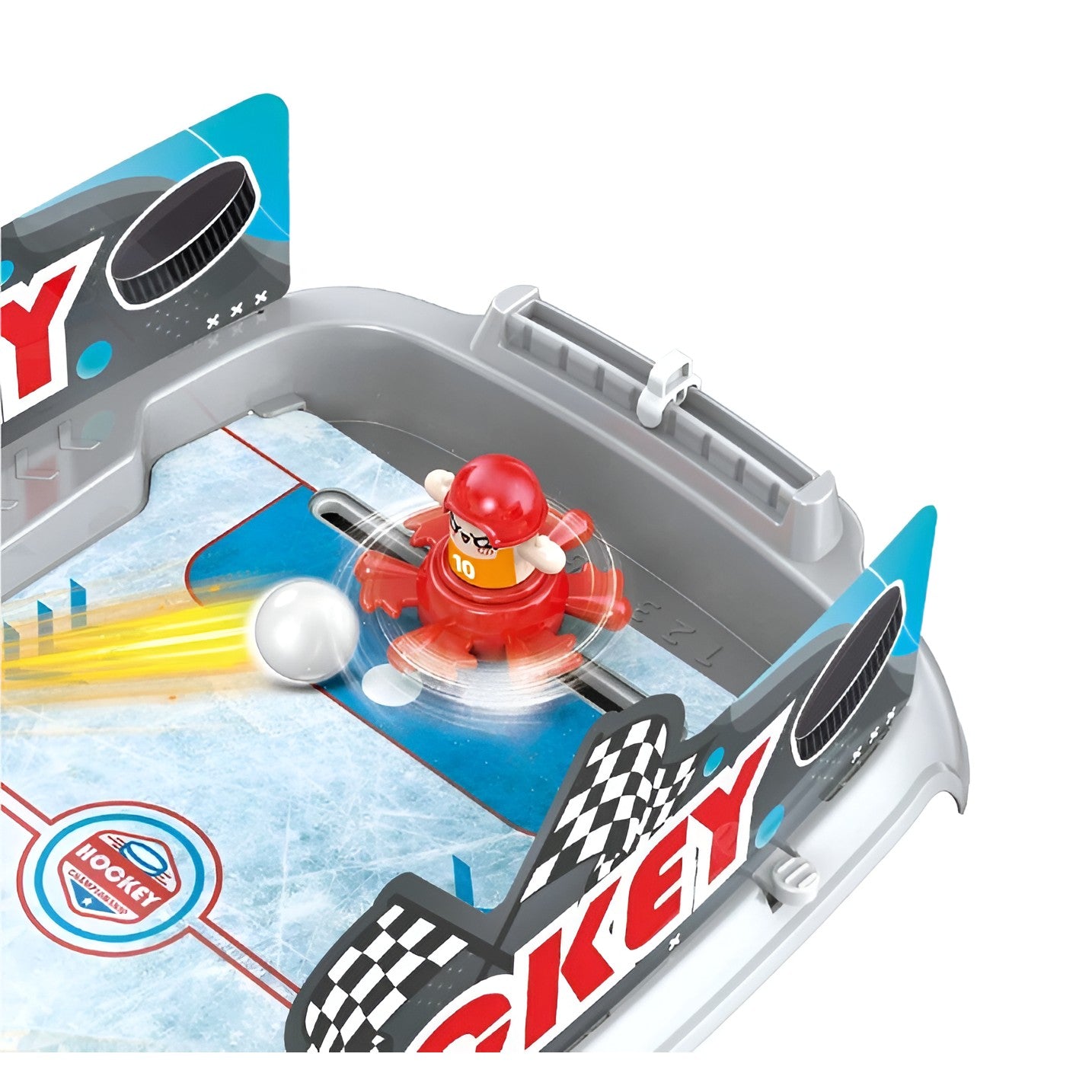 Joc de Masa Interactiv Ice Hockey pentru Copii, Flippy, 4 Mingi, Tabela Scor, 40.7x27x14.5 cm, Multicolor-5