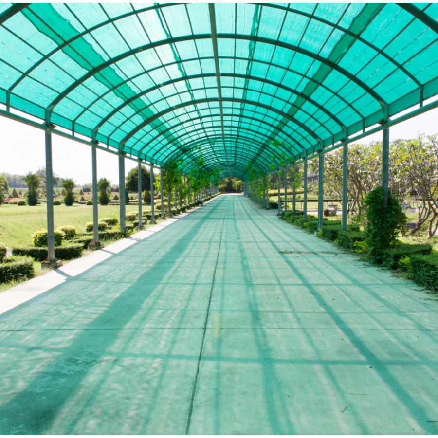 Plasă de Umbrire Verde 2 x 25 m, Densitate 40%, Protecție UV – Ideală pentru Grădină, Seră, Terasă și Gard