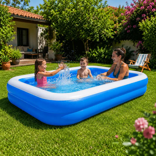 PISCINĂ GONFLABILĂ XXL - 200x120x40 cm