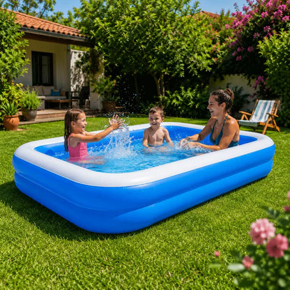 PISCINĂ GONFLABILĂ XXL - 200x120x40 cm
