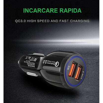Incarcator Auto, Flippy, Pentru Bricheta, Incarcare Rapida, Interfata USB, 12V-24V, Negru-4